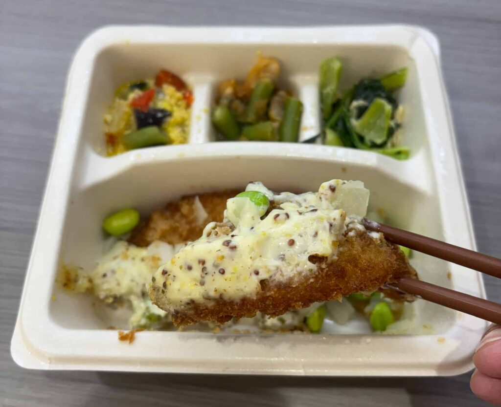 たらフライの特製タルタルソース