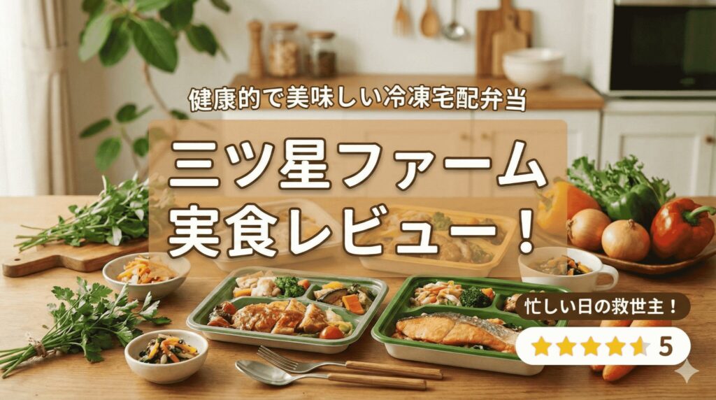 三ツ星ファーム実食レビュー