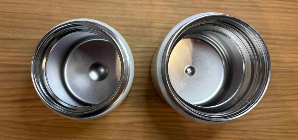 グリーンスプーンとサーモスの飲み口比較